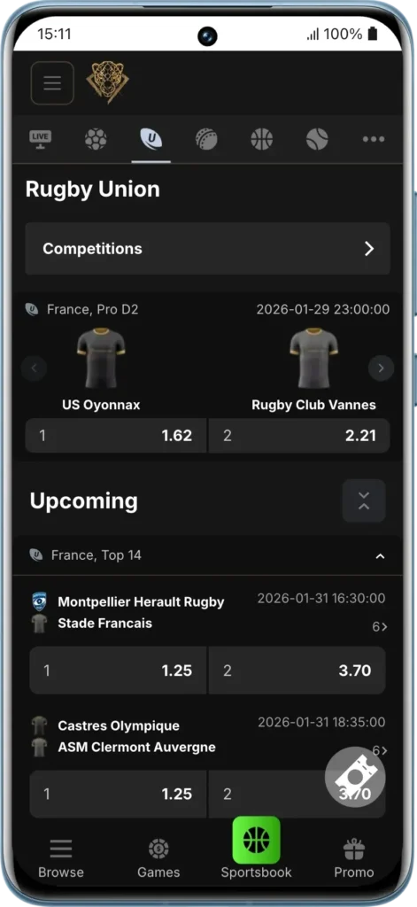 panther bet mobile